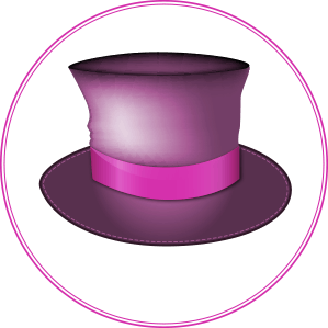 Old hat graphic