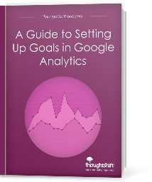A Guide to Setting Up Goald i n Google Analytics - Cover