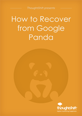 How to recover from Google panda - cover