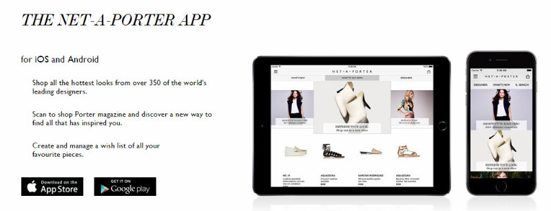 NET-A-PORTER App