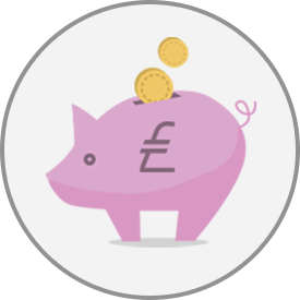 Piggy bank - supporting graphic