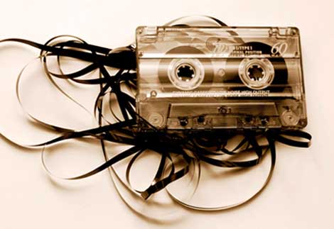 Picture cassette tape