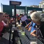 Gem collects her award