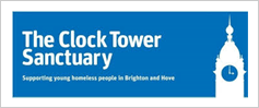 Clock tower logo