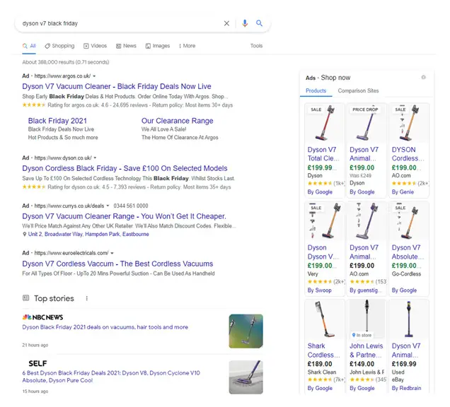 How to capture search interest for Black Friday - supporting graphic - 1