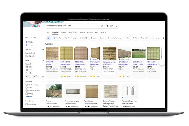 Walford Timber Google Results Screenshot