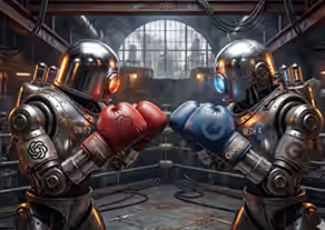 Battling robots - ChatGPT vs Google