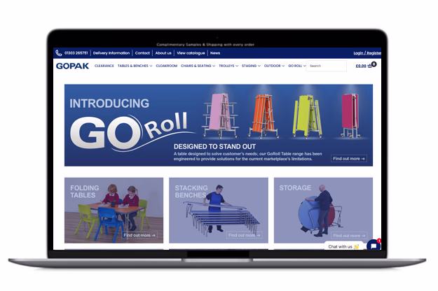 Gopak - website screenshot